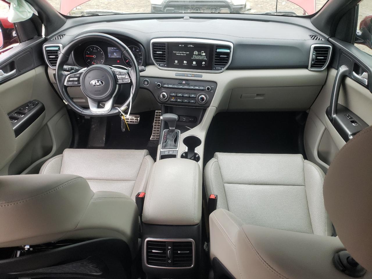 2020 KIA Sportage VIN KNDP63AC3L7631294 Copart auction photo, side damage thumbnail 8