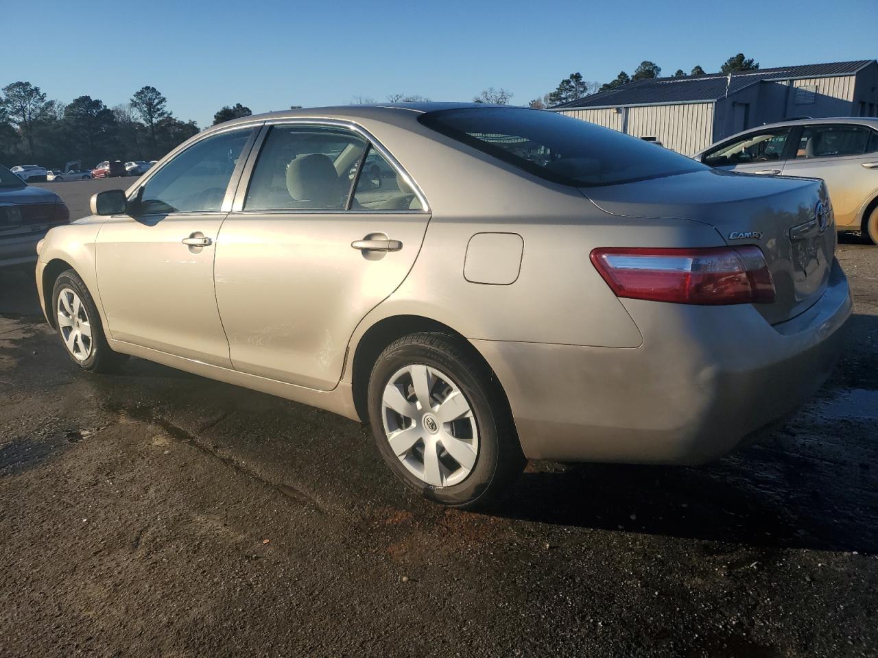 2007 Toyota Camry VIN 4T1BE46K87U703936 Copart auction photo, side damage thumbnail 2