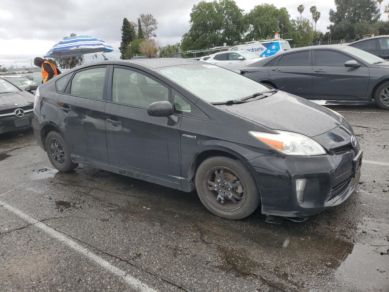 2015 Toyota Prius VIN JTDKN3DU0F1982141 Copart auction photo, all over / rear end damage thumbnail 4