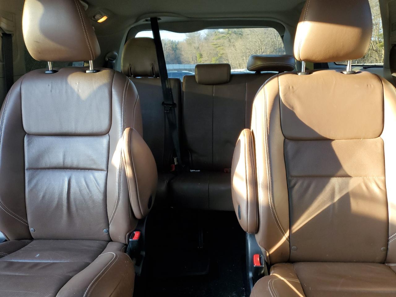 2015 Toyota Sienna VIN 5TDDK3DC4FS110704 Copart auction photo, side damage thumbnail 10