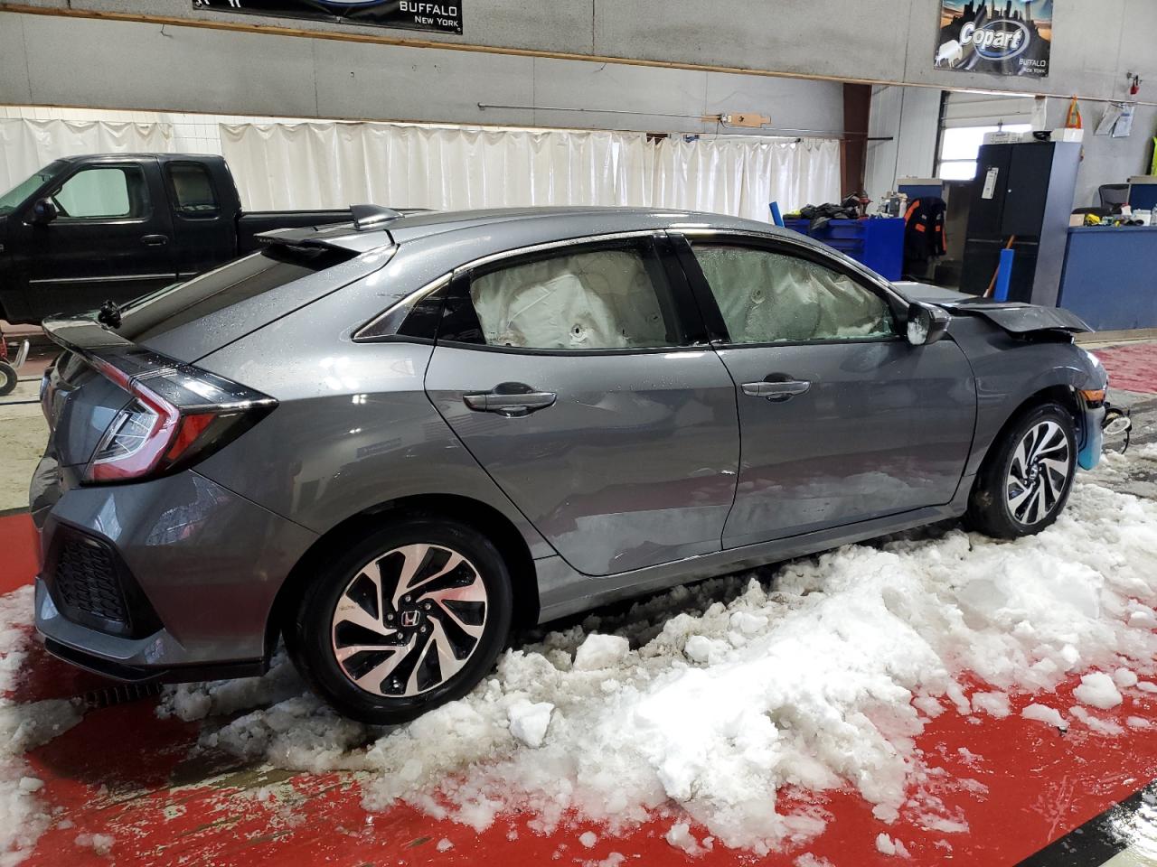 2018 Honda Civic VIN SHHFK7H24JU412684 Copart auction photo, front end damage thumbnail 3