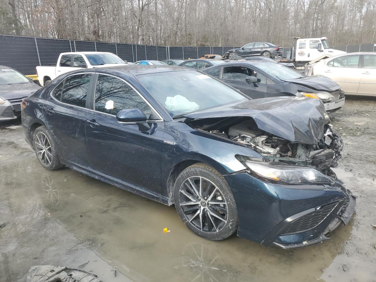 2021 Toyota Camry VIN 4T1G31AK4MU032004 Copart auction photo, front end damage thumbnail 4