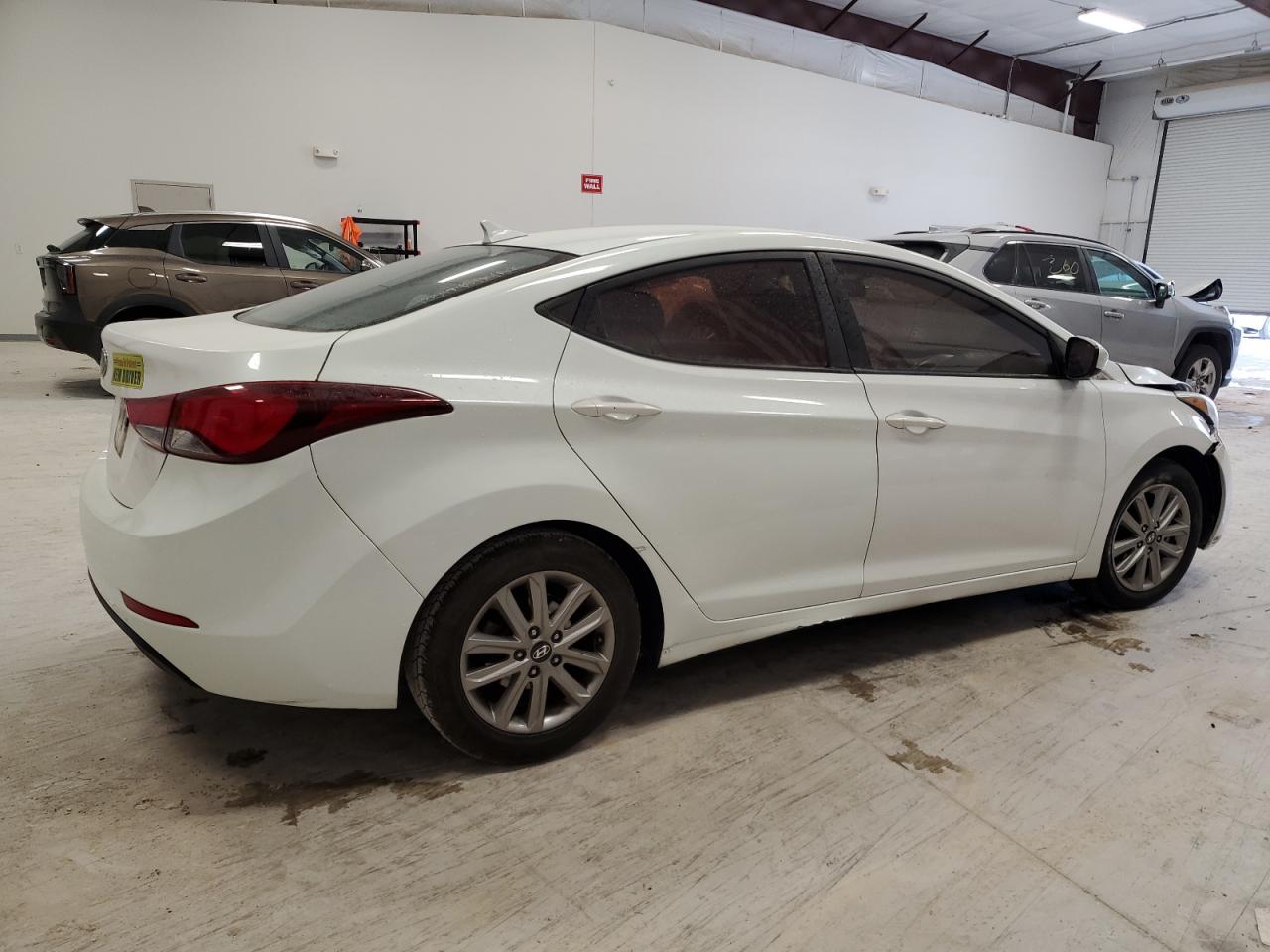 2014 Hyundai Elantra VIN 5NPDH4AE5EH495205 Copart auction photo, front end / minor dent/scratches damage thumbnail 3