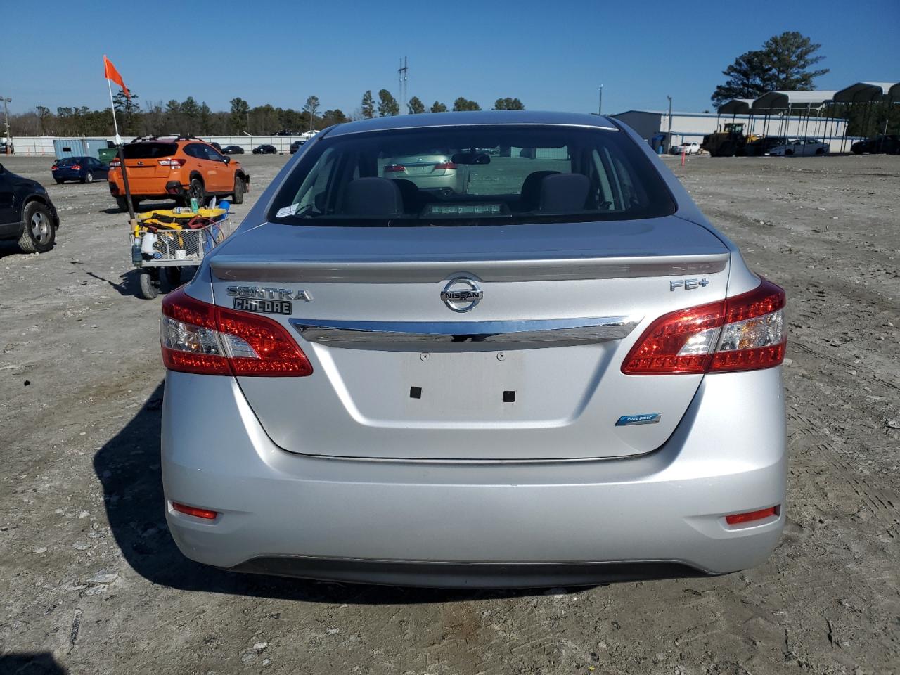 2013 Nissan Sentra VIN 3N1AB7AP1DL691649 Copart auction photo, front end damage thumbnail 6