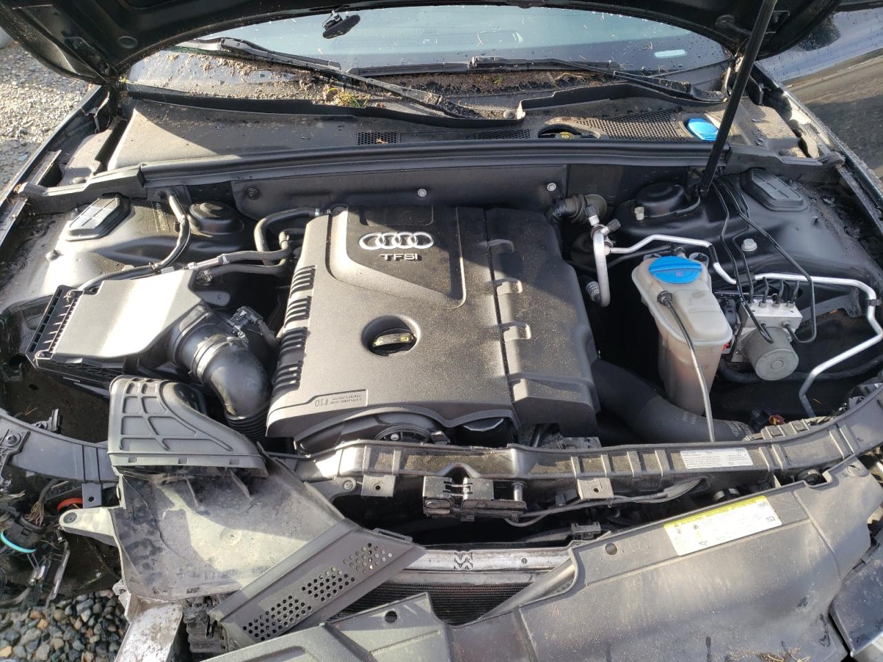 2016 Audi A5 VIN WAUM2AFR4GA001550 Copart auction photo, all over damage thumbnail 11