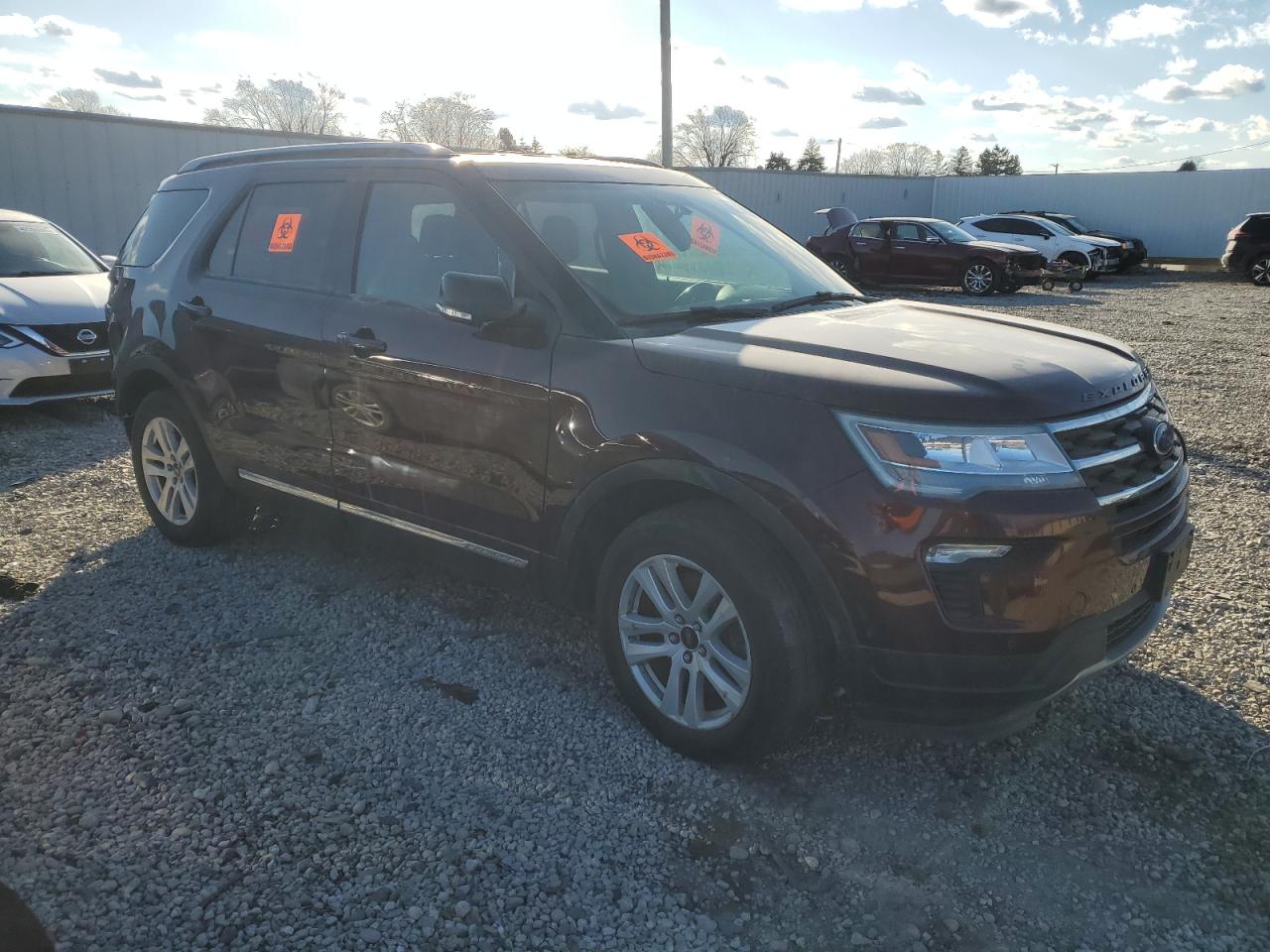 2018 Ford Explorer VIN 1FM5K8D82JGA32872 Copart auction photo, rear end damage thumbnail 4