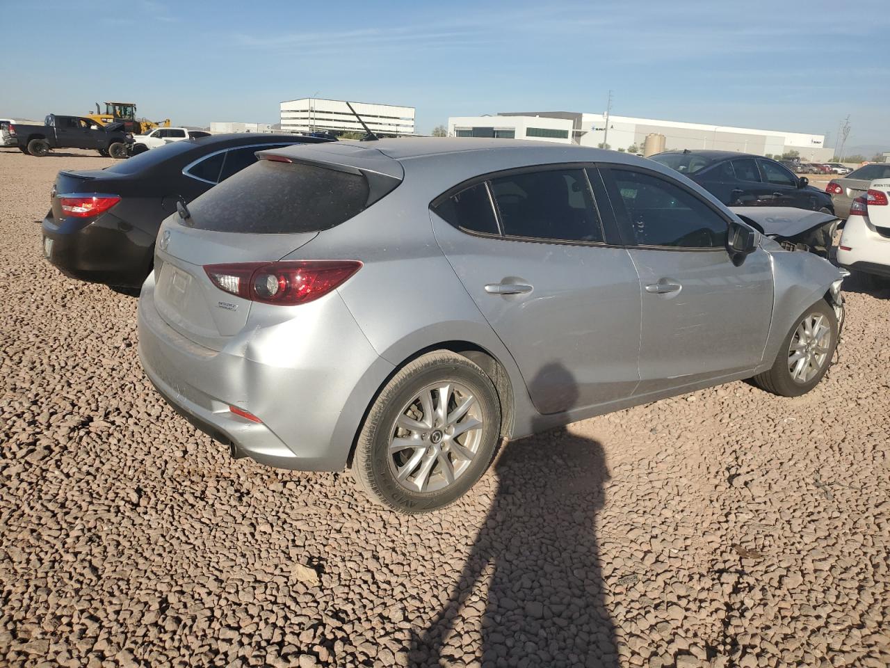 2018 Mazda 3 VIN 3MZBN1K79JM208075 Copart auction photo, front end damage thumbnail 3