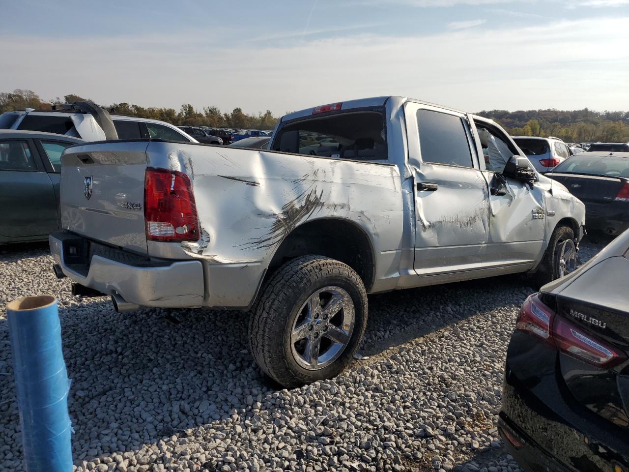 2016 RAM 1500 VIN 3C6RR7KT7GG302122 Copart auction photo, all over damage thumbnail 3