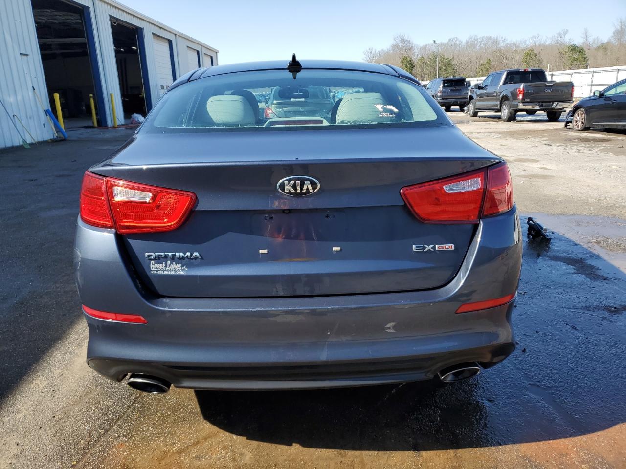 2015 KIA Optima VIN 5XXGN4A75FG445750 Copart auction photo, front end damage thumbnail 6