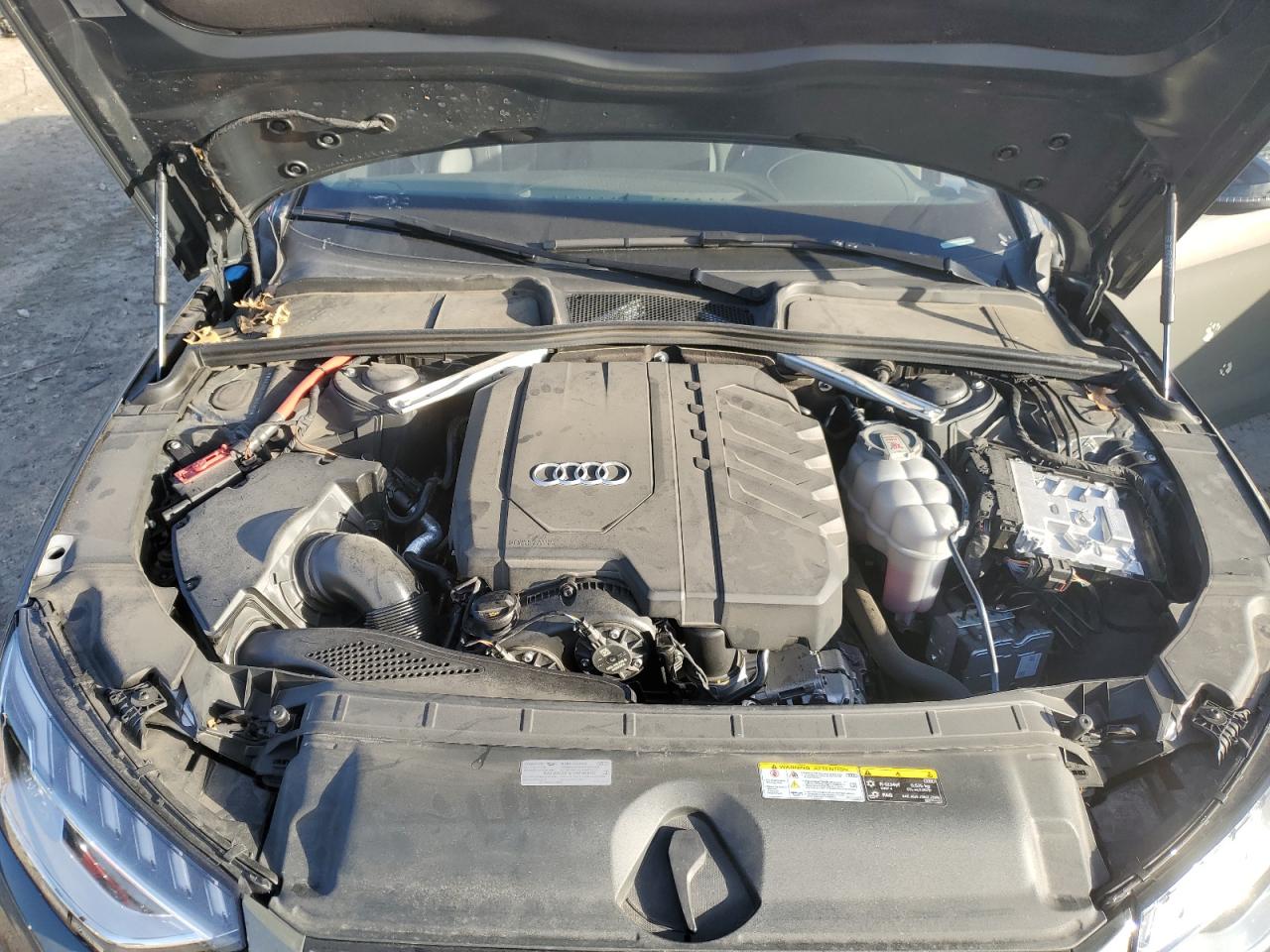 2023 Audi A4 VIN WAUEAAF47PA013459 Copart auction photo, side damage thumbnail 12