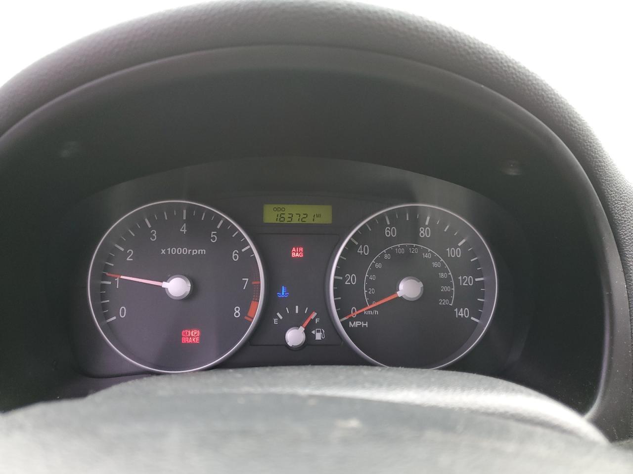 2008 Hyundai Accent VIN KMHCM36C58U089648 Copart auction photo, front end damage thumbnail 9