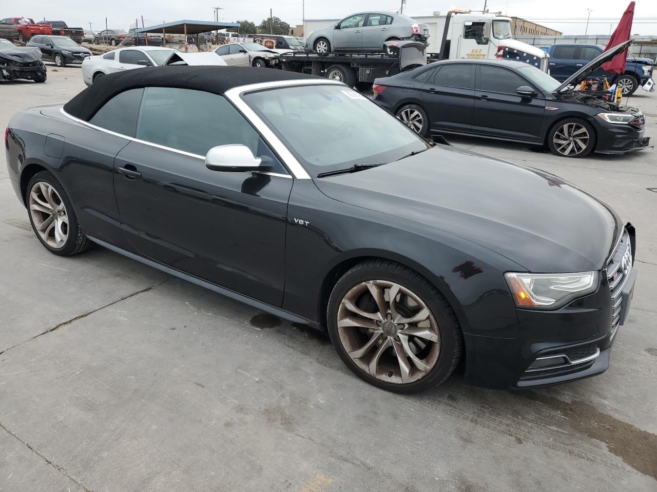 2013 Audi RS5 VIN WAUCGAFH8DN008302 Copart auction photo, front end damage thumbnail 4