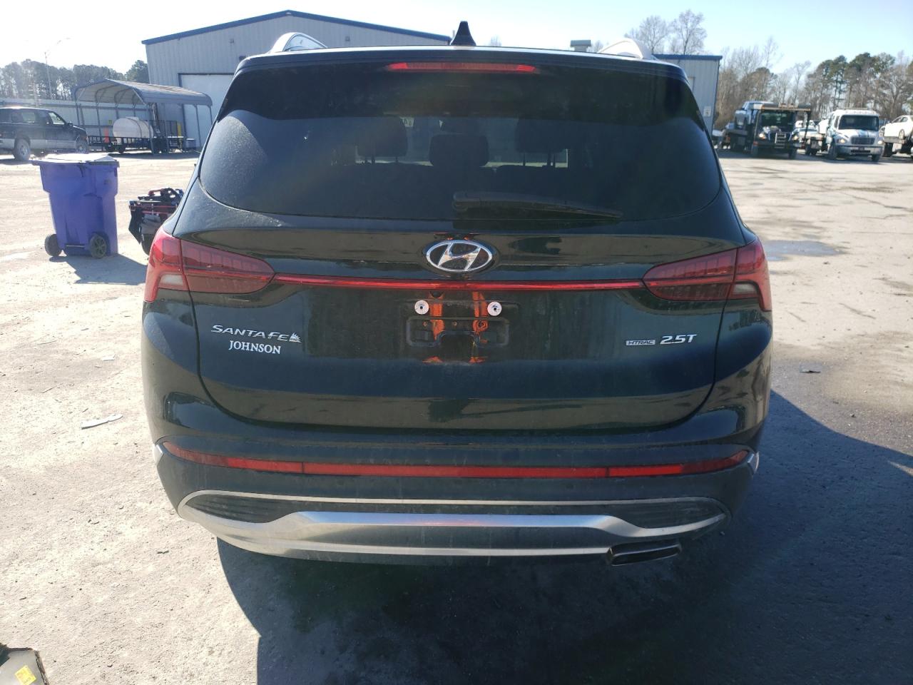 2022 Hyundai Santa Fe VIN 5NMS4DAL4NH477809 Copart auction photo, front end / undercarriage damage thumbnail 6