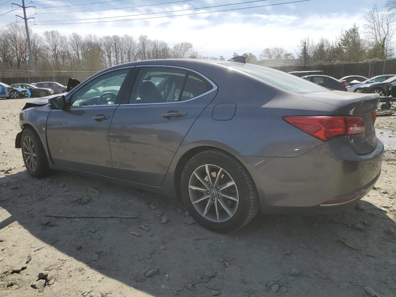 2018 Acura TLX VIN 19UUB1F50JA008875 Copart auction photo, front end / mechanical damage thumbnail 2