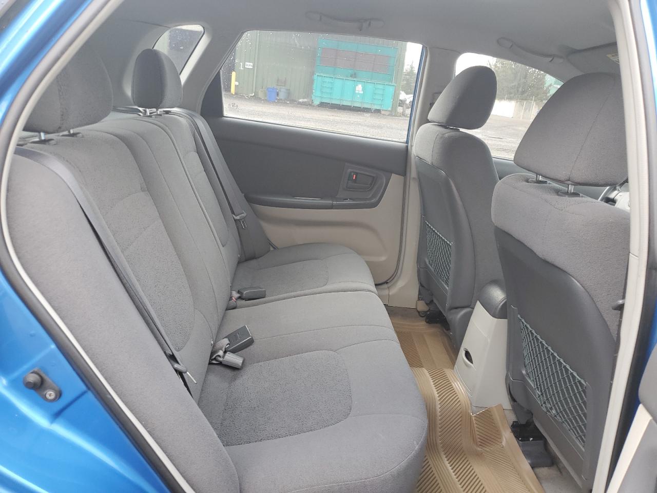 2006 KIA Spectra VIN KNAFE161565336270 Copart auction photo, all over damage thumbnail 10