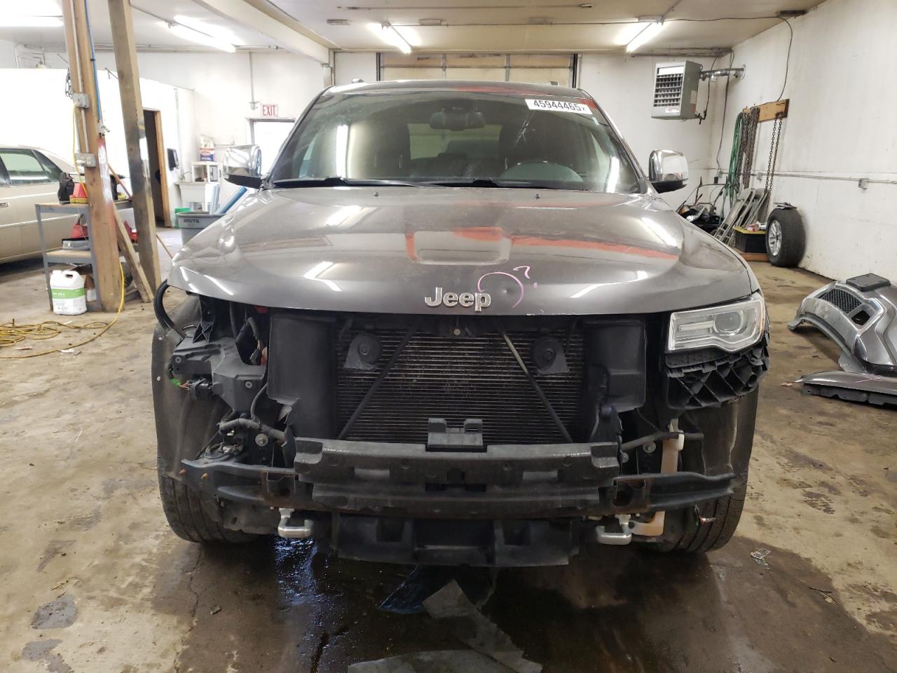 2014 Jeep Grand Cherokee VIN 1C4RJFCG1EC362862 Copart auction photo, front end damage thumbnail 5