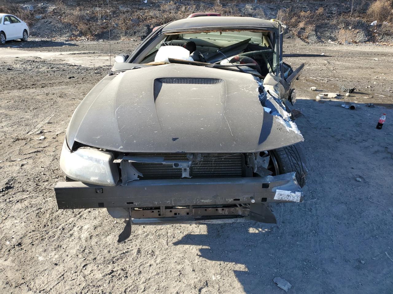 2002 Ford Mustang VIN 1FAFP40452F179156 Copart auction photo, all over / front end damage thumbnail 5