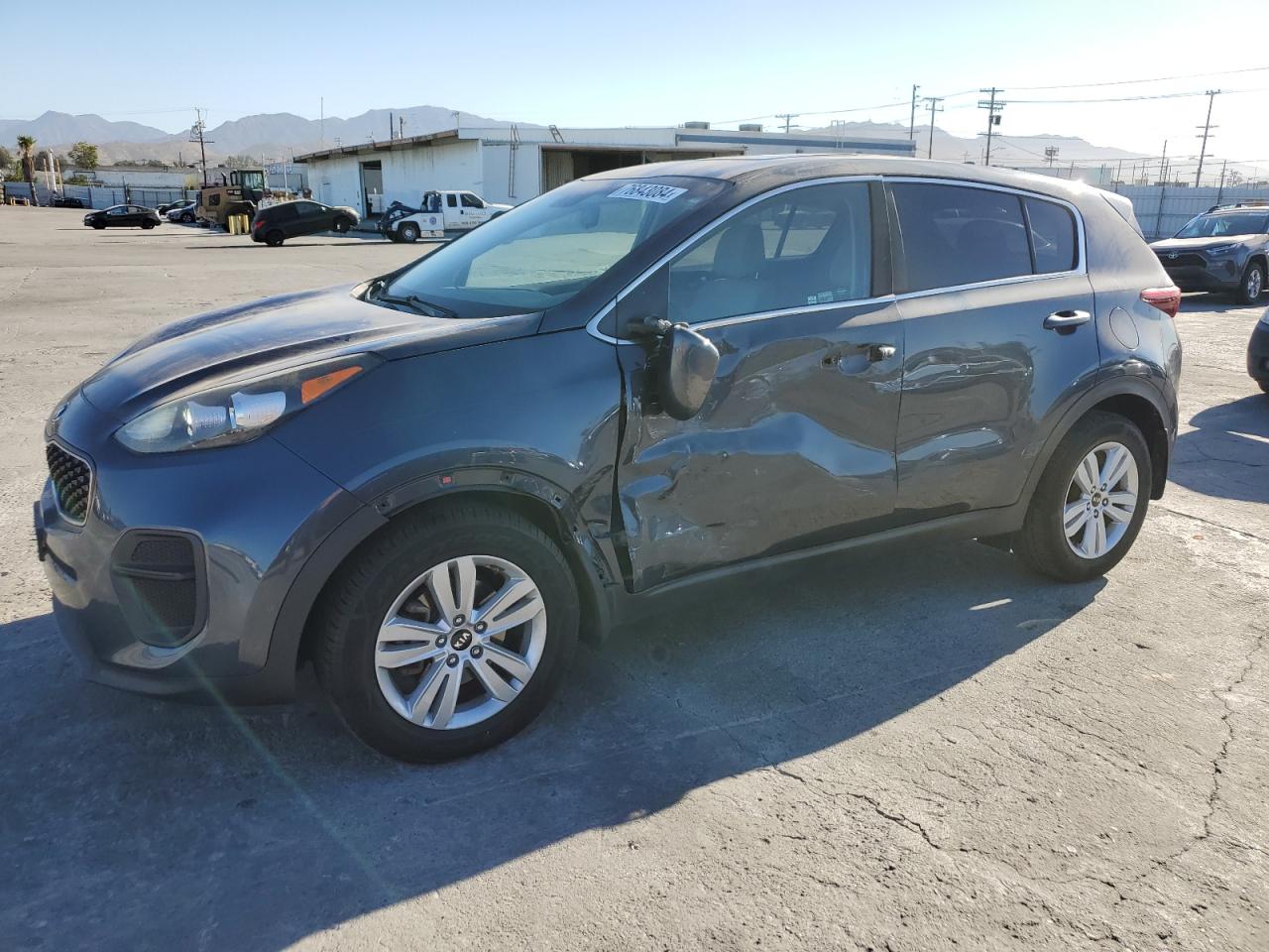 2017 KIA Sportage VIN KNDPM3AC2H7297594