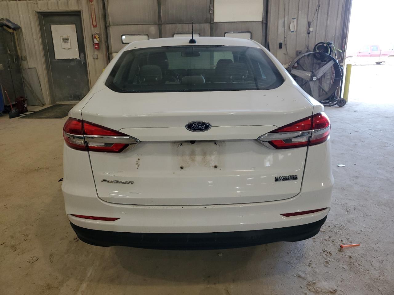 2019 Ford Fusion VIN 3FA6P0G71KR112890 Copart auction photo, front end / minor dent/scratches damage thumbnail 6