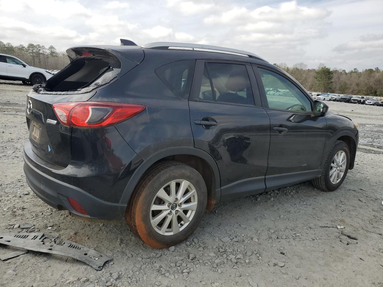 2013 Mazda CX-5 VIN JM3KE2CE3D0123981 Copart auction photo, all over damage thumbnail 3