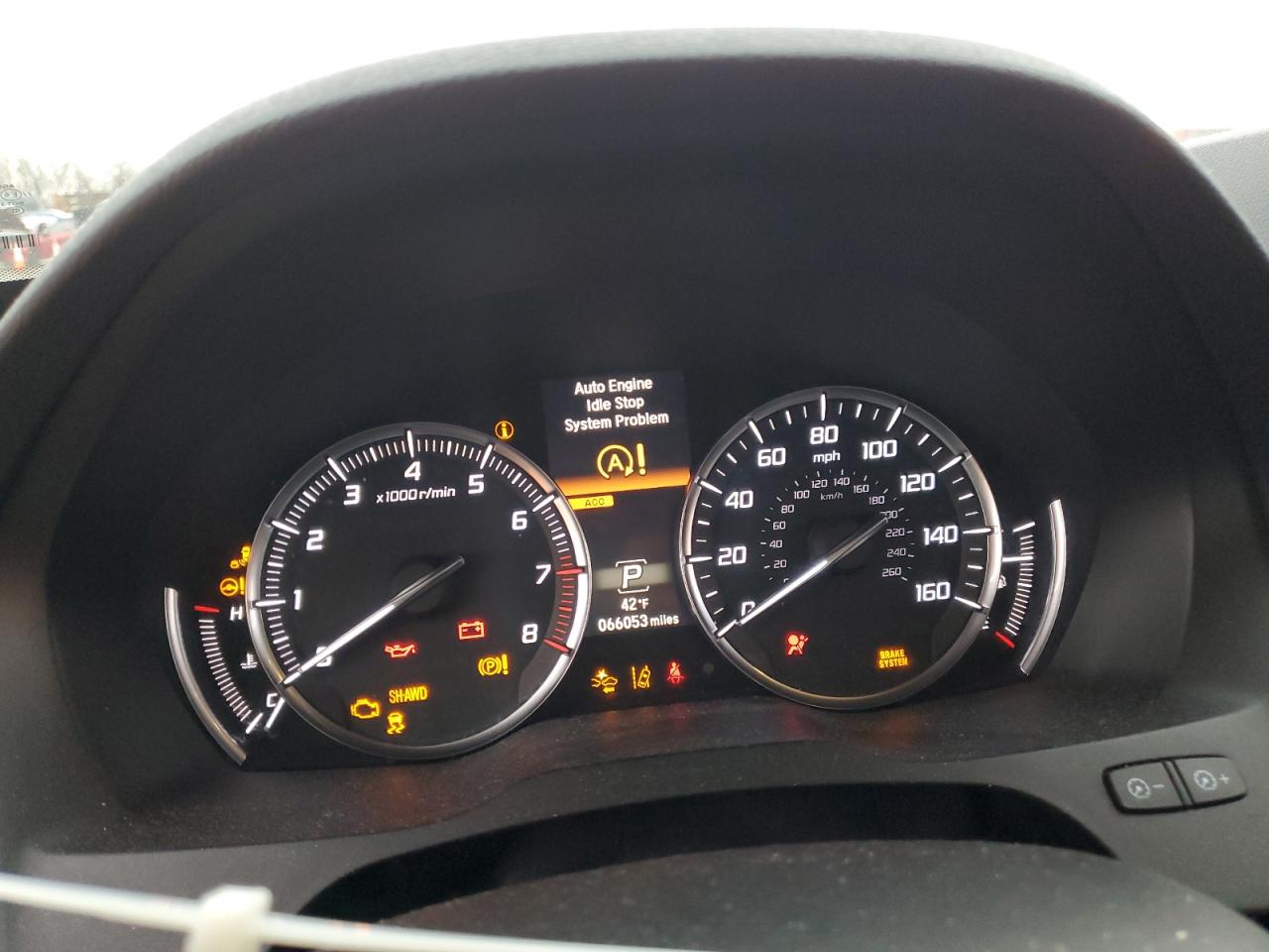 2019 Acura MDX VIN 5J8YD4H5XKL001450 Copart auction photo, front end damage thumbnail 9