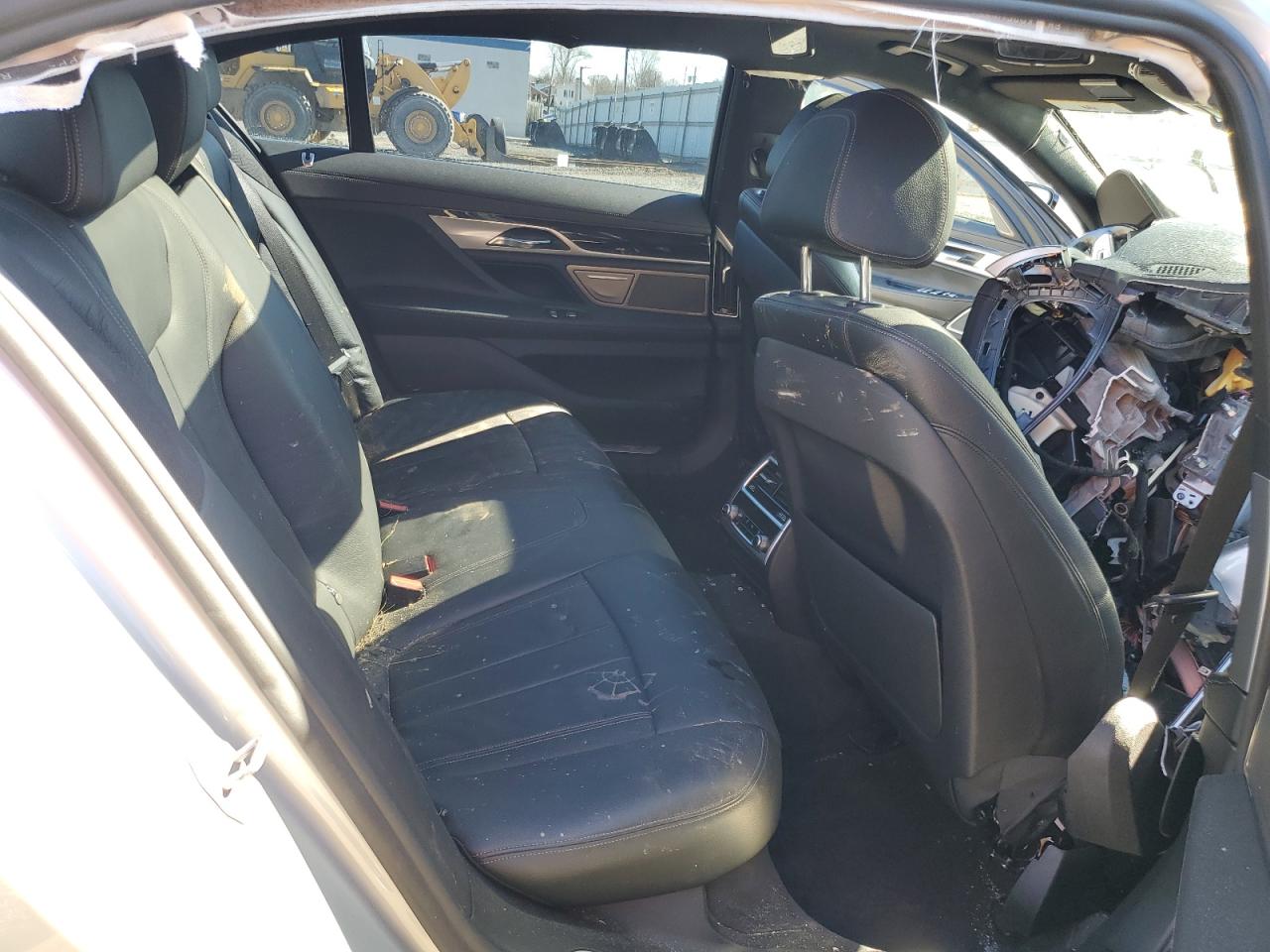 2018 BMW 7er VIN WBA7E4C56JGV28128 Copart auction photo, front end / side damage thumbnail 10