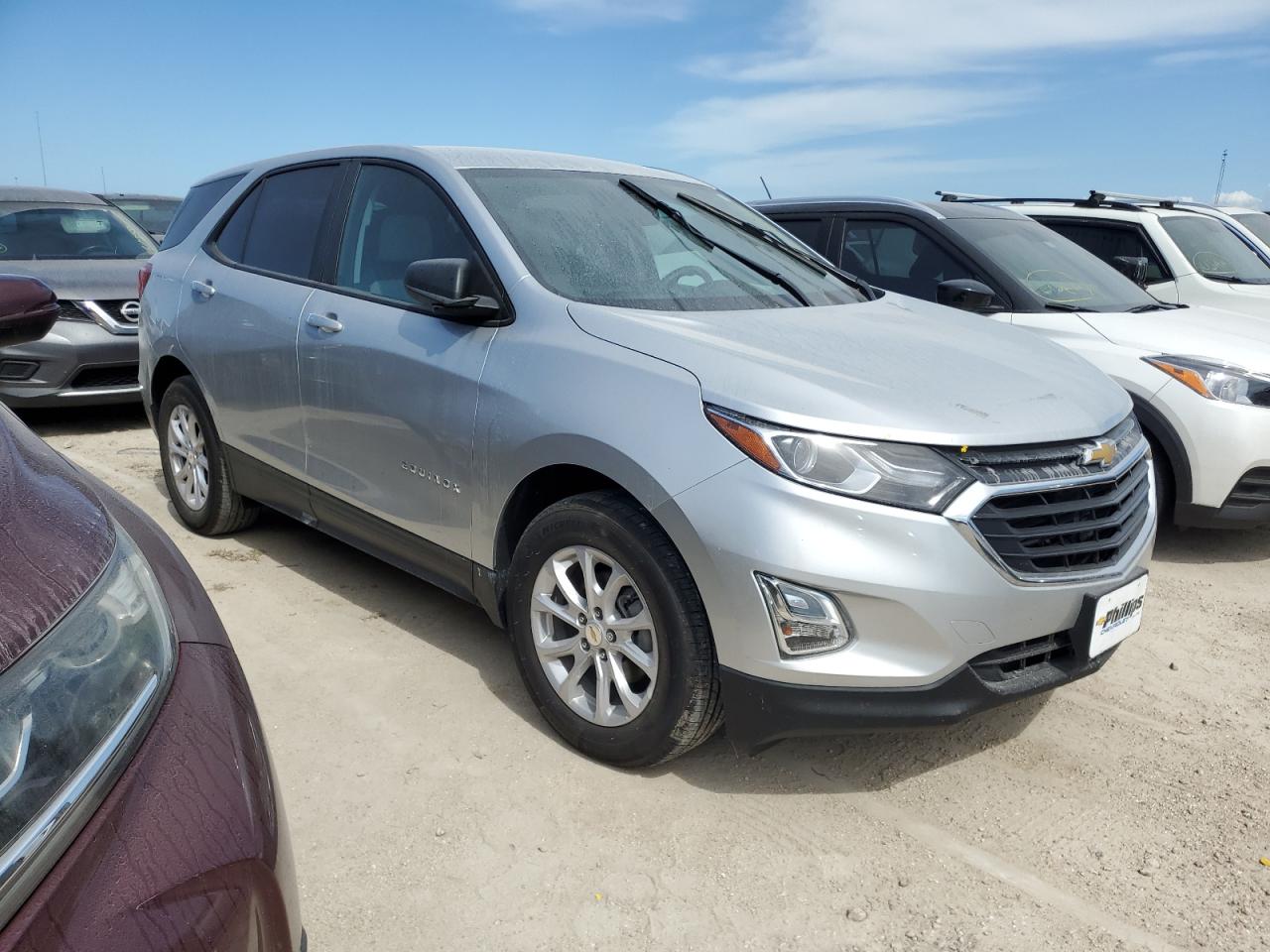 2021 Chevrolet Equinox VIN 3GNAXHEV8MS106351 Copart auction photo, water/flood damage thumbnail 4
