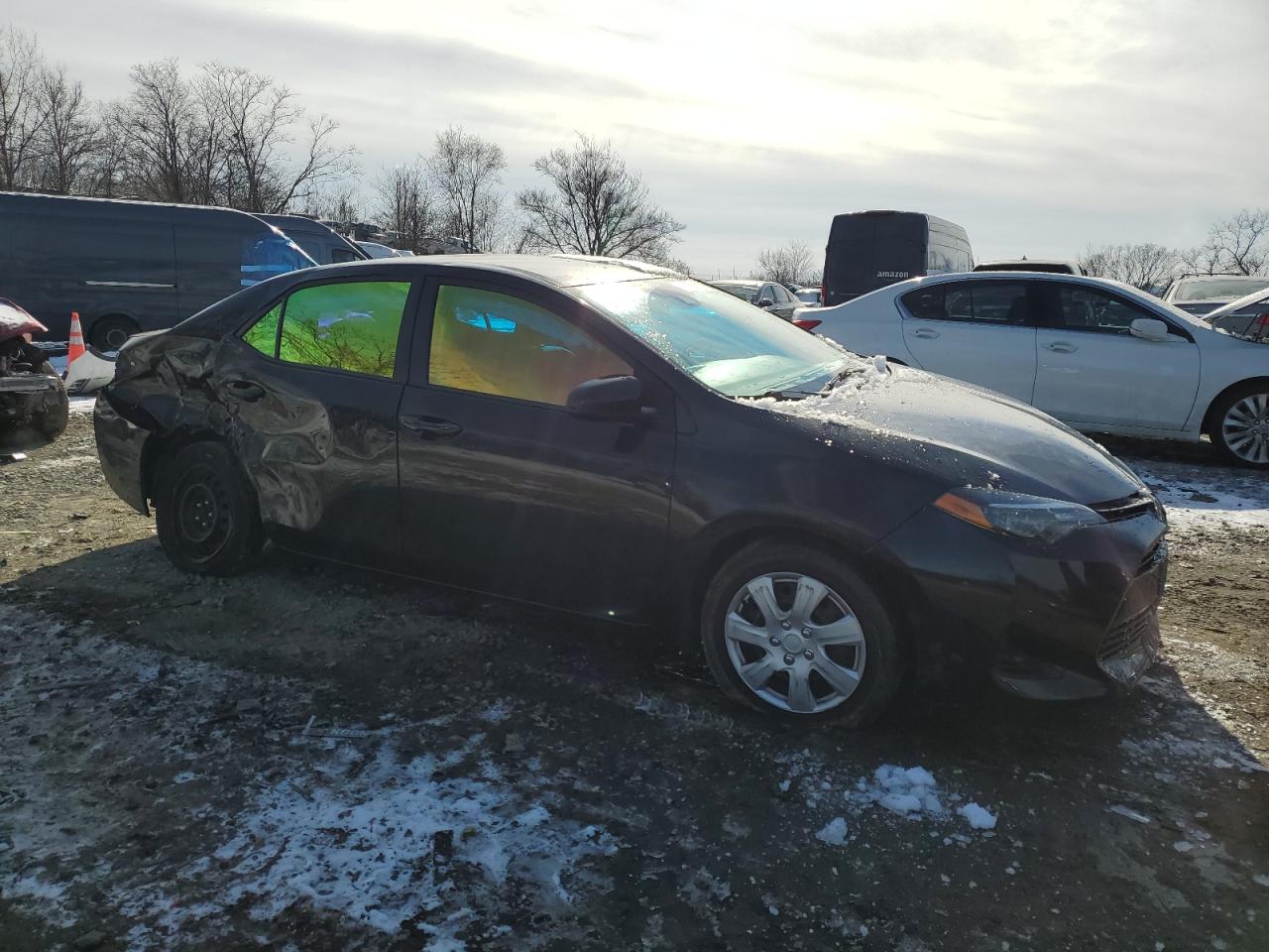 2019 Toyota Corolla VIN 2T1BURHE5KC226920 Copart auction photo, side / minor dent/scratches damage thumbnail 4