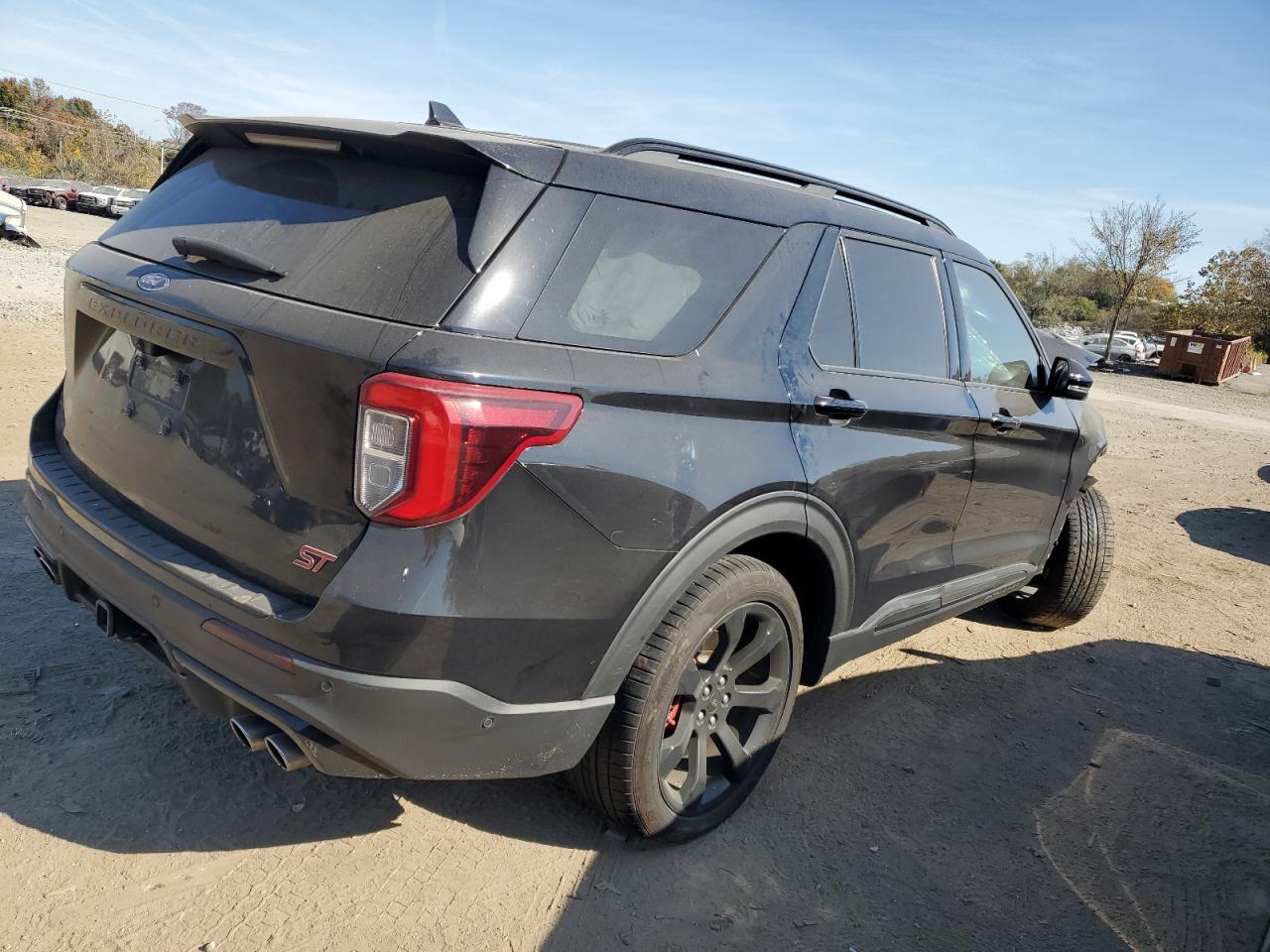 2020 Ford Explorer VIN 1FM5K8GC6LGA11557 Copart auction photo, front end / undercarriage damage thumbnail 3