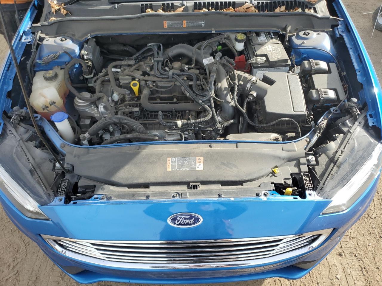 2020 Ford Fusion VIN 3FA6P0HD5LR113742 Copart auction photo, rear end damage thumbnail 13