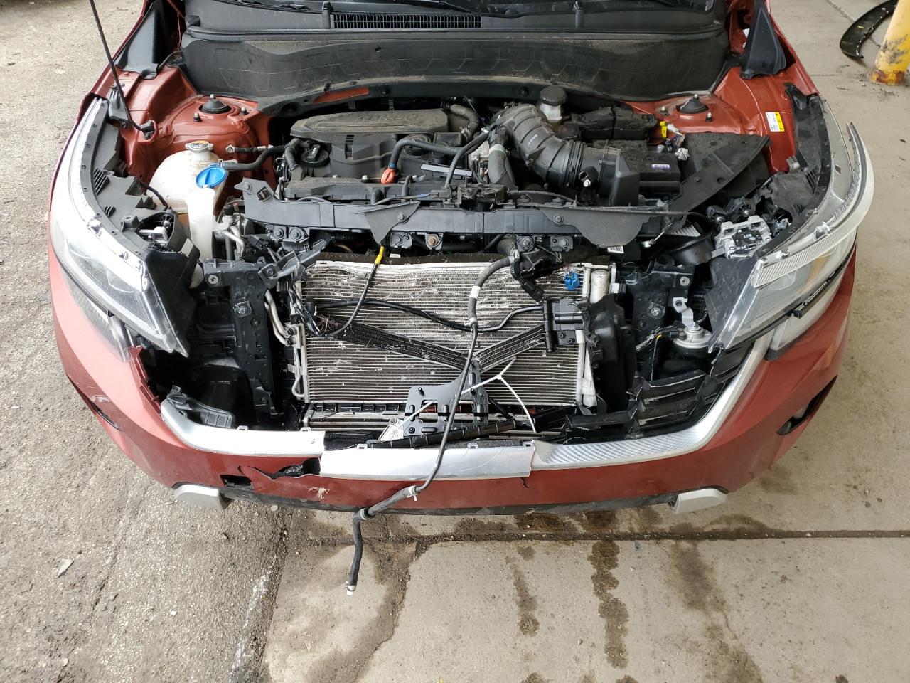 2024 KIA Seltos VIN KNDETCA79R7494891 Copart auction photo, front end damage thumbnail 14