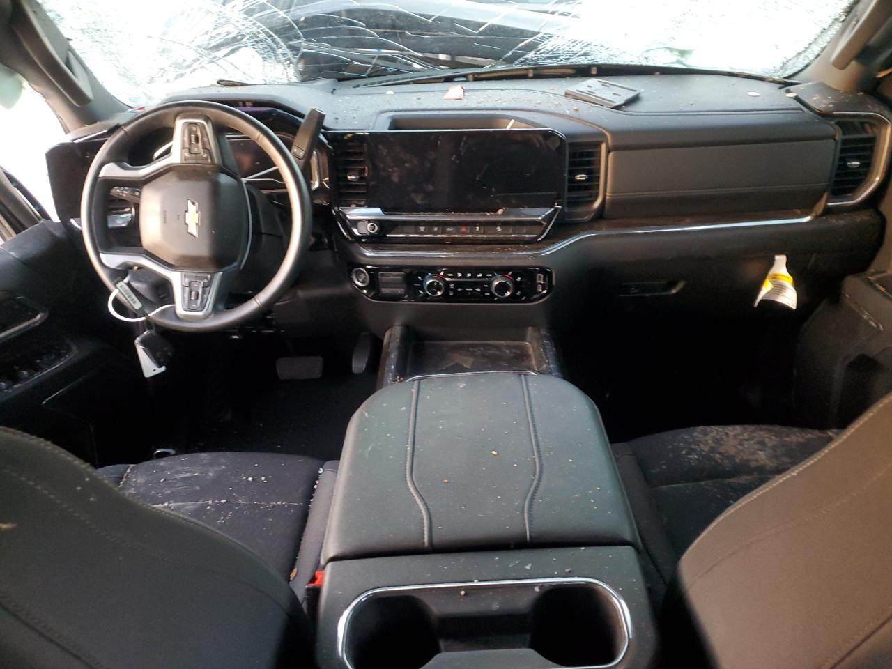 2024 Chevrolet Silverado VIN 2GC4YNEY9R1133718 Copart auction photo, all over damage thumbnail 8