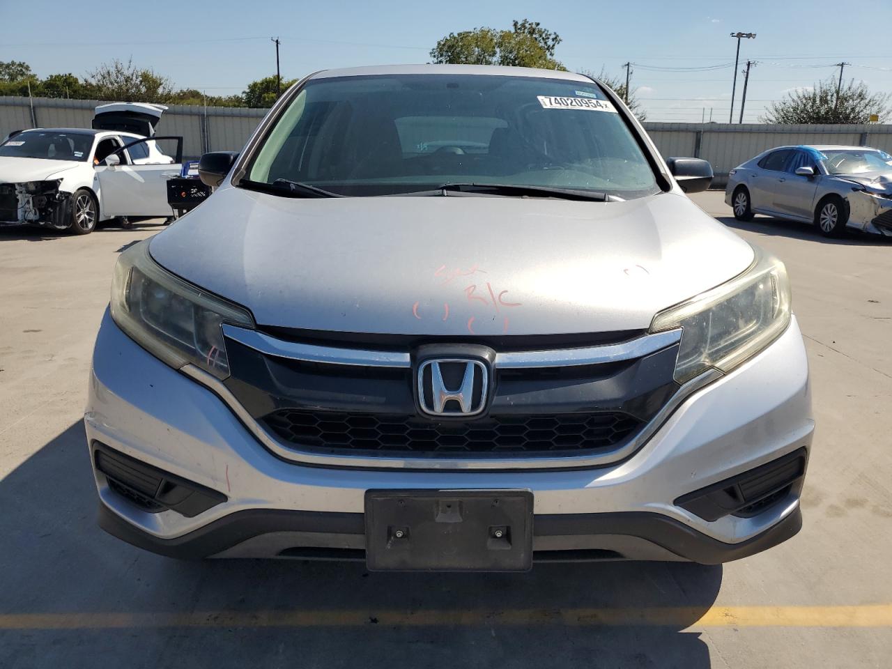 2016 Honda CR-V VIN 2HKRM4H32GH660894 Copart auction photo, rear end damage thumbnail 5