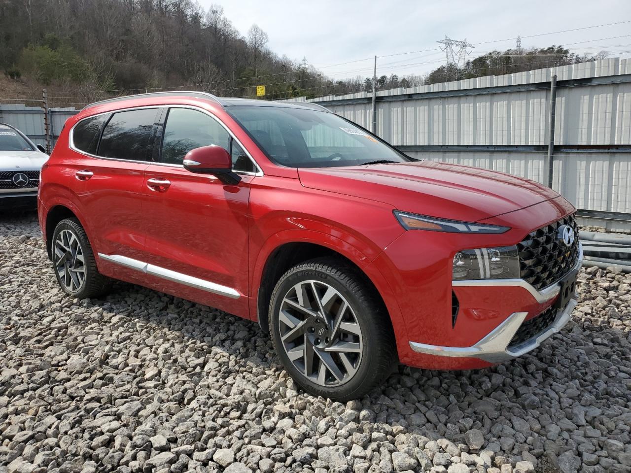 2023 Hyundai Santa Fe VIN 5NMS5DAL3PH499638 Copart auction photo, water/flood damage thumbnail 4
