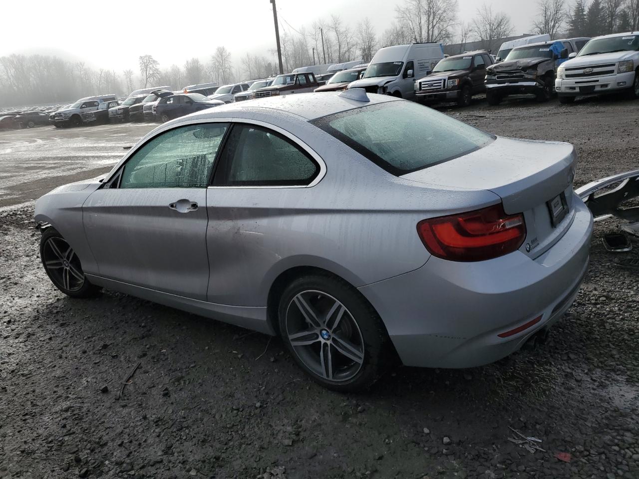 2017 BMW 2er VIN WBA2F9C34HV664704 Copart auction photo, front end damage thumbnail 2