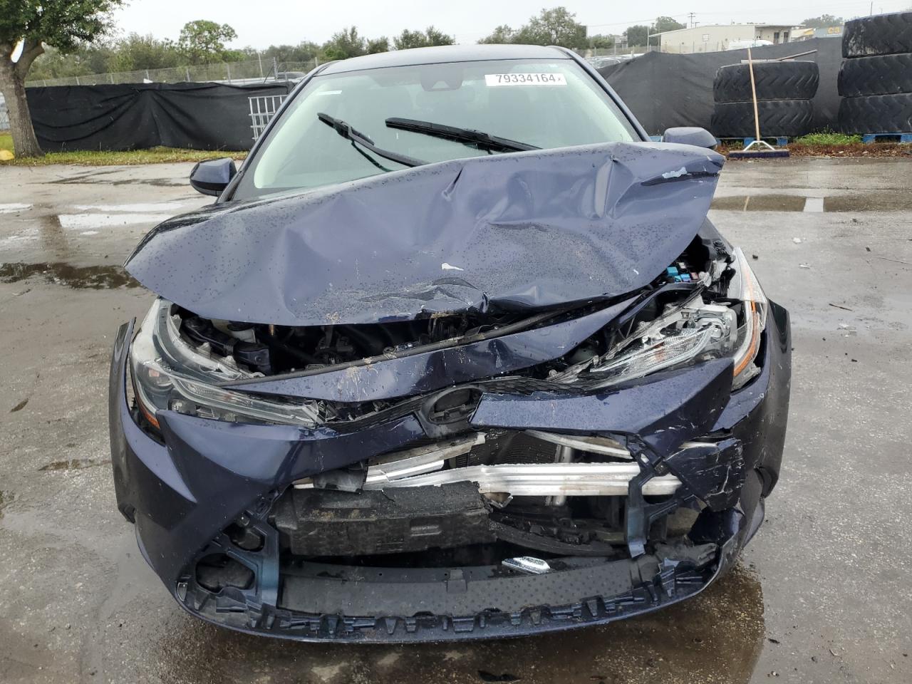2021 Toyota Corolla VIN 5YFEPMAE2MP187014 Copart auction photo, front end damage thumbnail 5