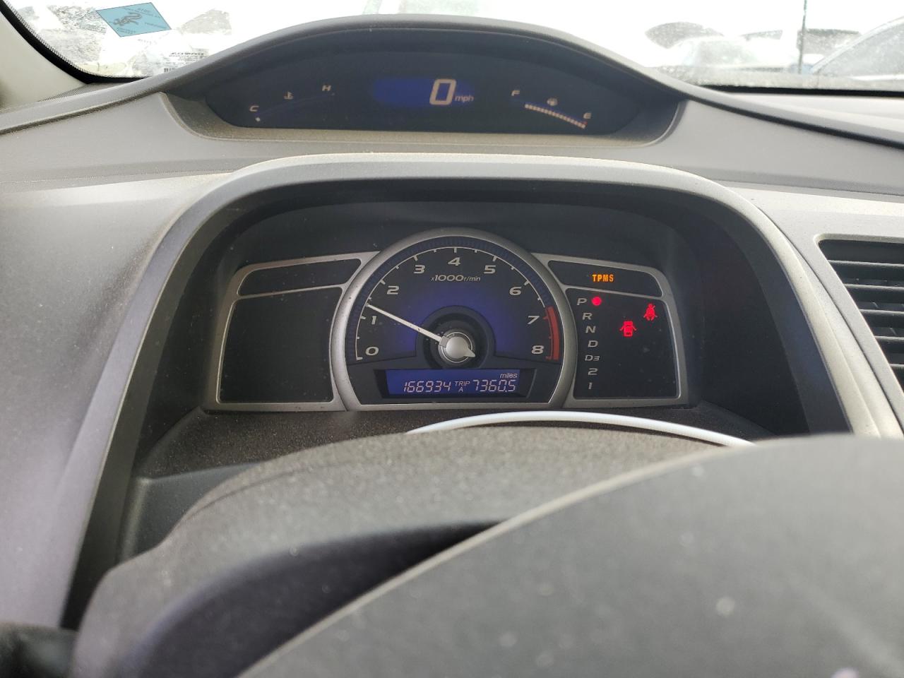 2008 Honda Civic VIN 1HGFA16928L021737 Copart auction photo, front end / minor dent/scratches damage thumbnail 9