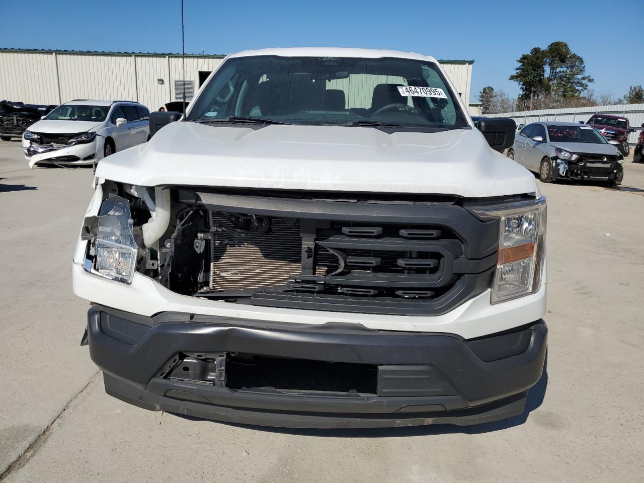 2022 Ford F-150 VIN 1FTMF1CB1NKF26703 Copart auction photo, front end damage thumbnail 5
