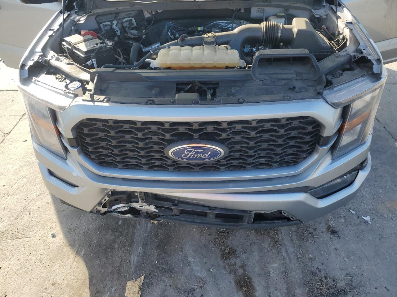 2023 Ford F-150 VIN 1FTEX1CPXPKD56390 Copart auction photo, front end damage thumbnail 12