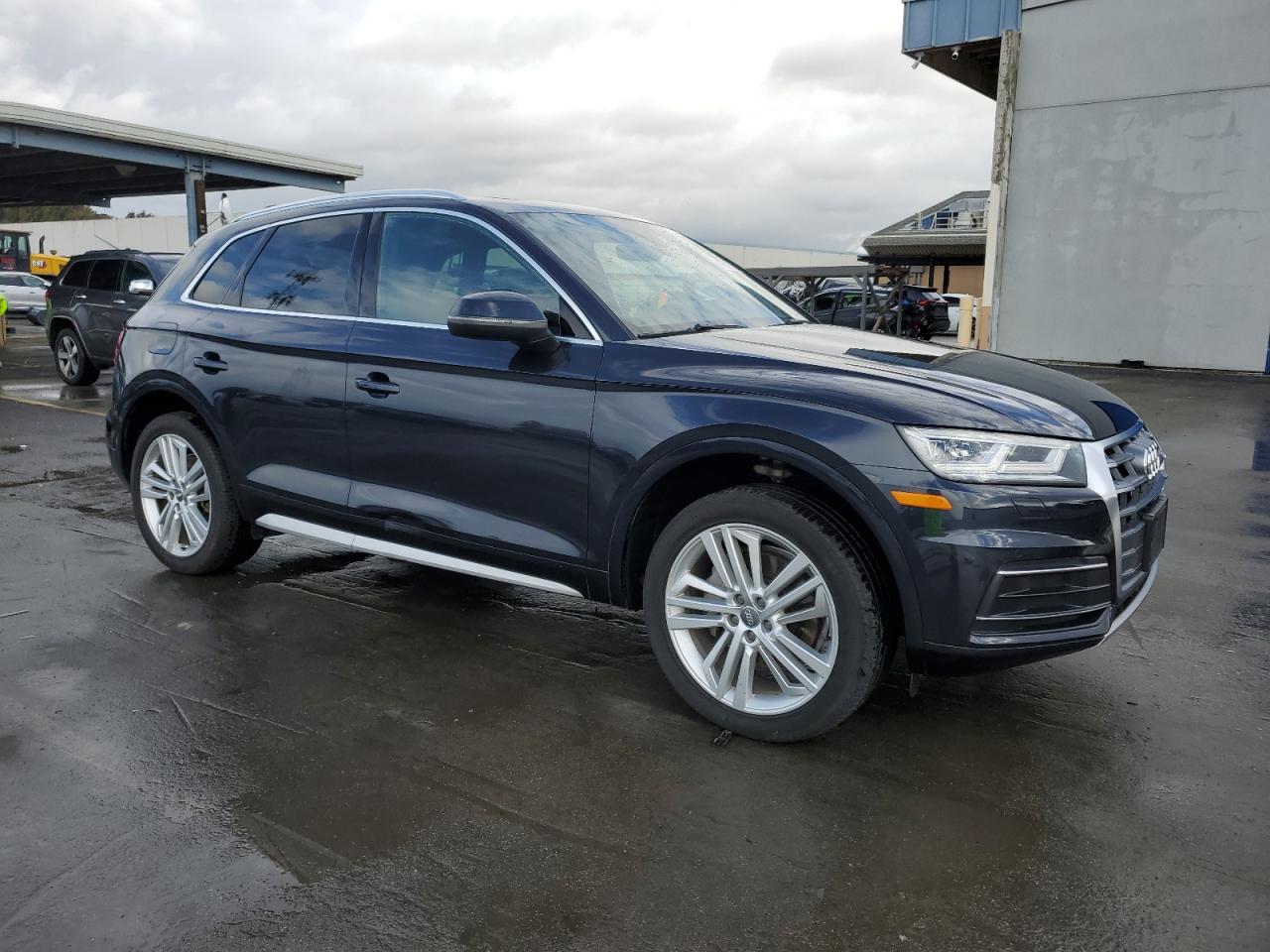 2018 Audi Q5 VIN WA1BNAFY1J2245340 Copart auction photo, side damage thumbnail 4
