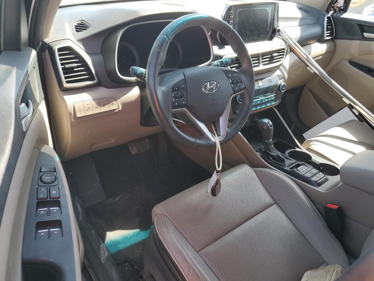 2020 Hyundai Tucson VIN KM8J33AL7LU243352 Copart auction photo, water/flood damage thumbnail 8