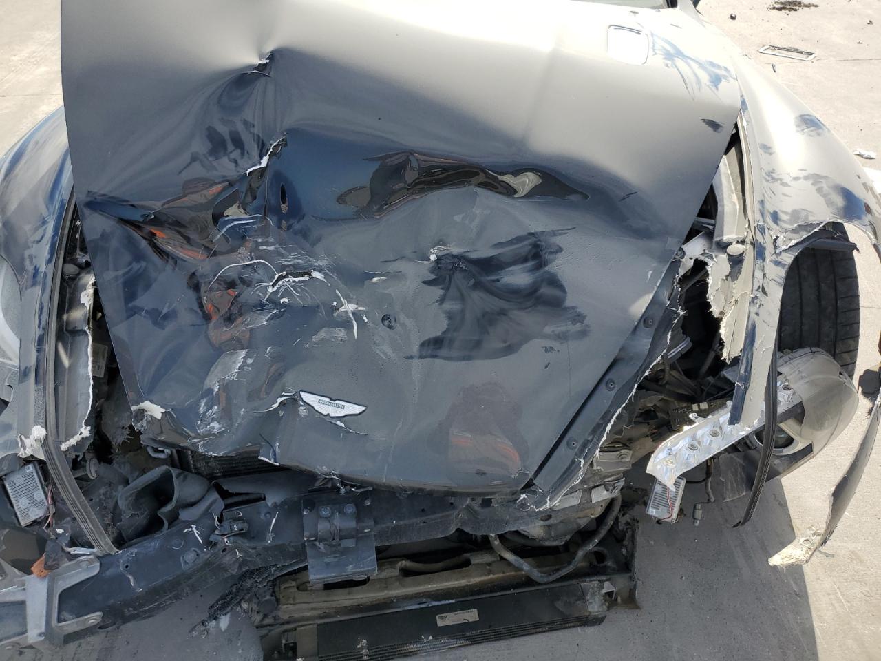 2011 Aston Martin Rapide VIN SCFHDDAJXBAF01954 Copart auction photo, front end / side damage thumbnail 11