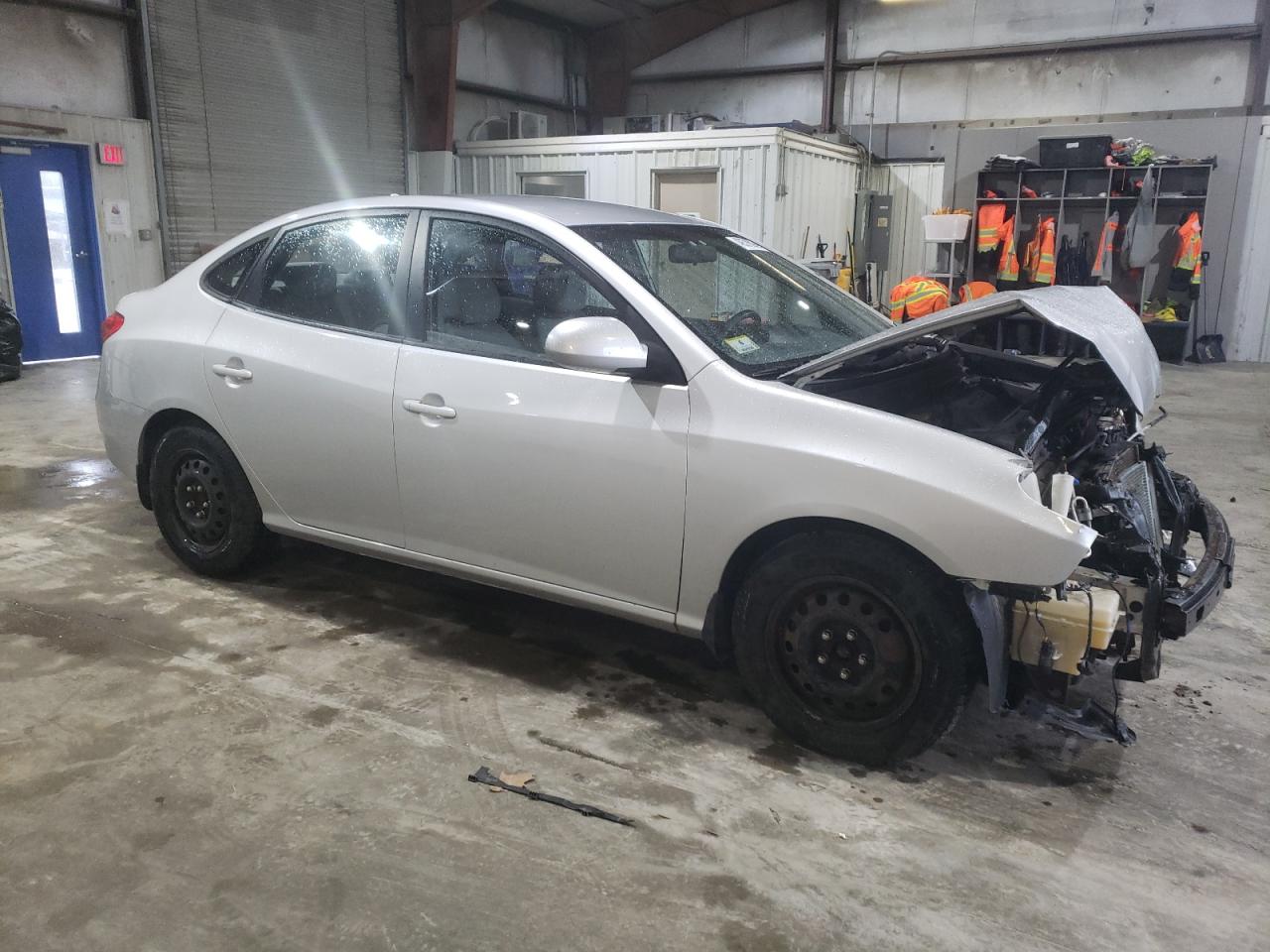 2010 Hyundai Elantra VIN KMHDU4AD1AU859747 Copart auction photo, front end / minor dent/scratches damage thumbnail 4