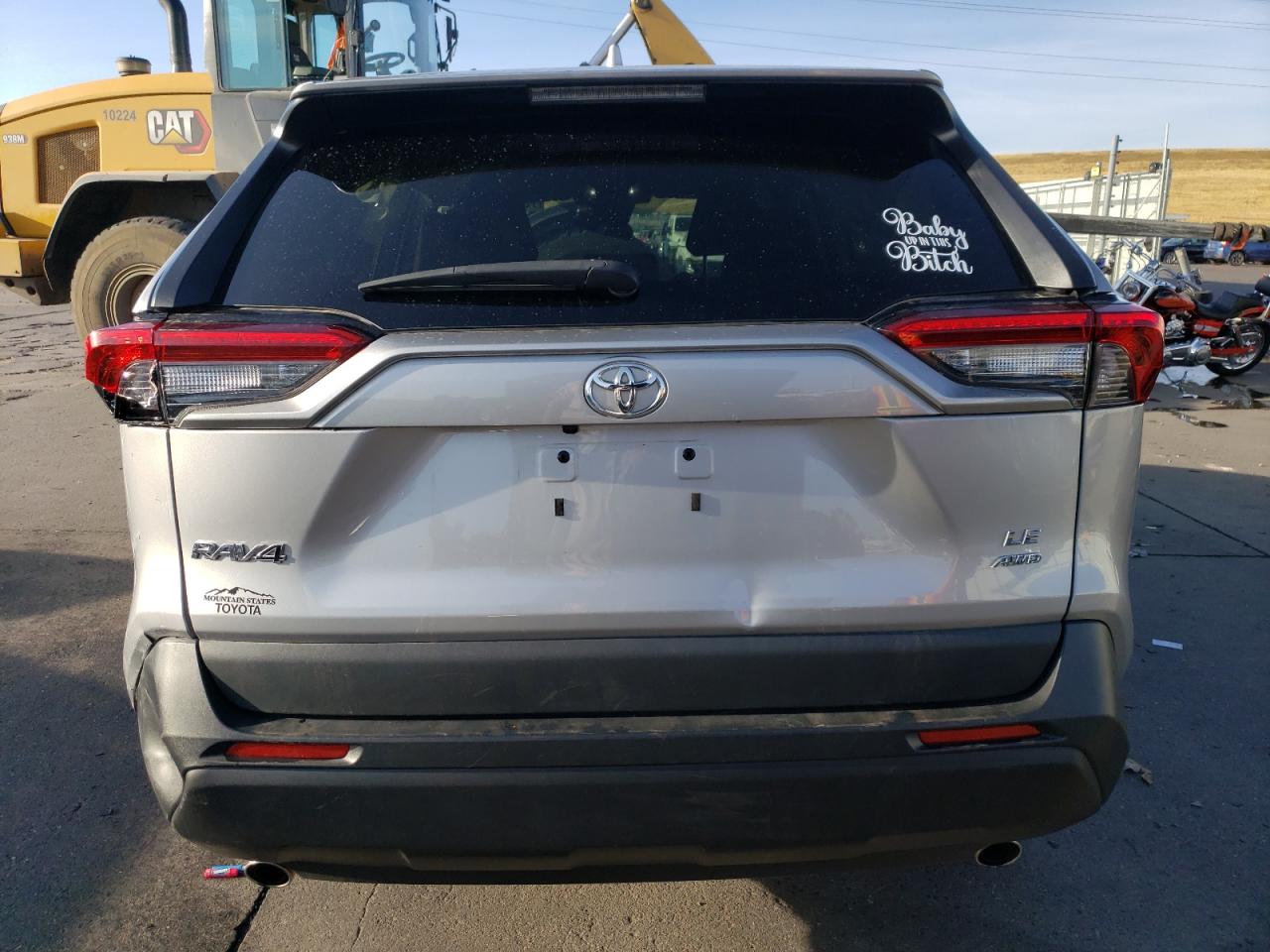 2022 Toyota RAV 4 VIN 2T3F1RFV2NW312029 Copart auction photo, front end / side damage thumbnail 6