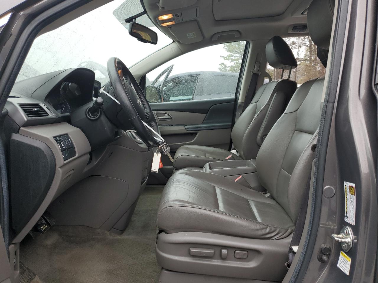 2013 Honda Odyssey VIN 5FNRL5H98DB033060 Copart auction photo, front end / mechanical damage thumbnail 7
