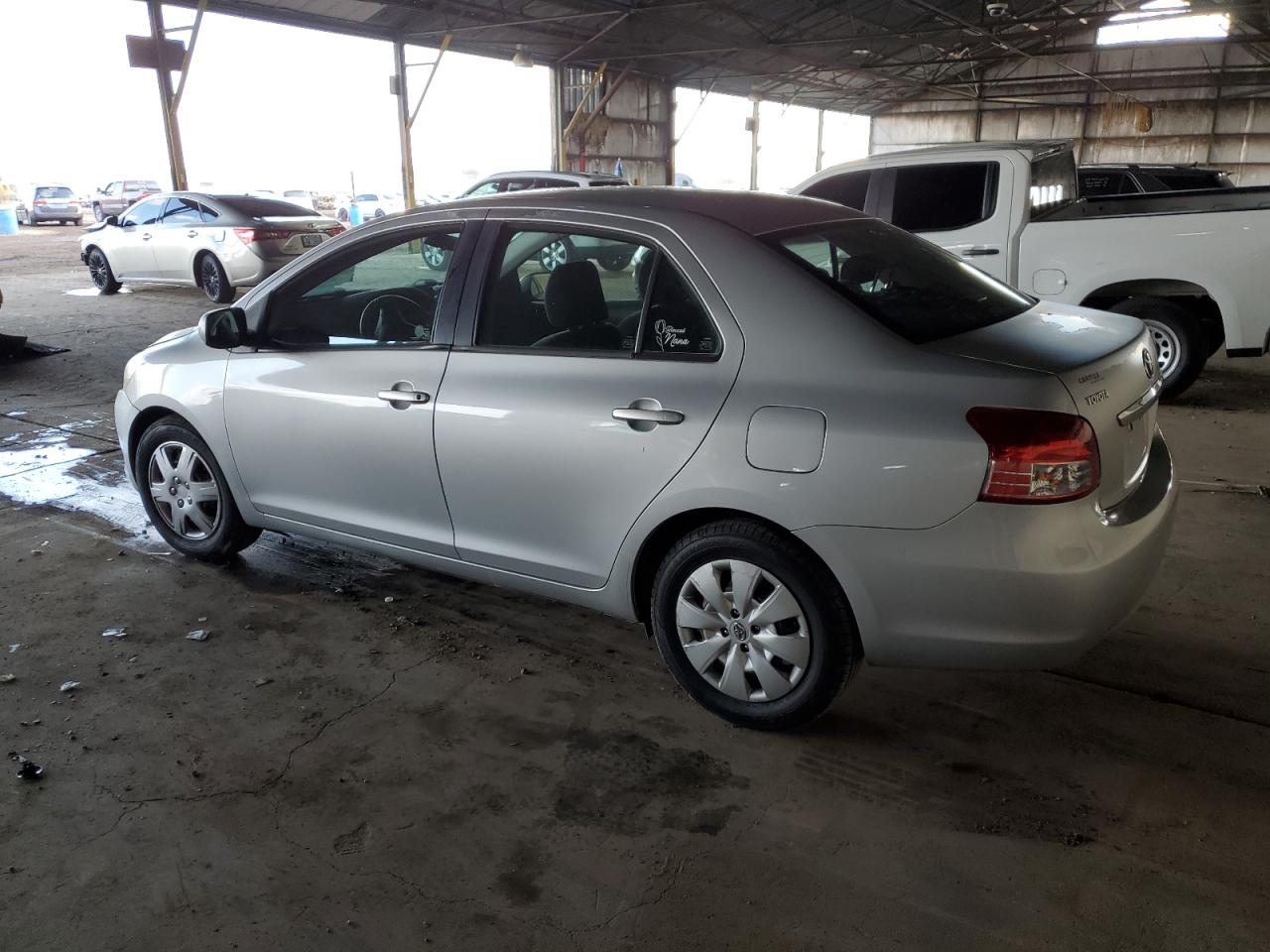 2009 Toyota Yaris VIN JTDBT903891317806 Copart auction photo, undercarriage damage thumbnail 2