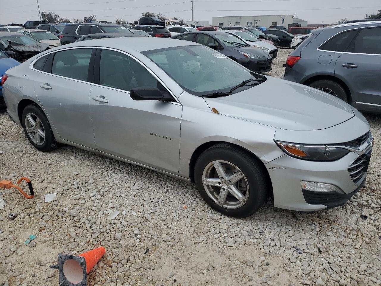 2020 Chevrolet Malibu VIN 1G1ZB5STXLF018859 Copart auction photo, all over damage thumbnail 4