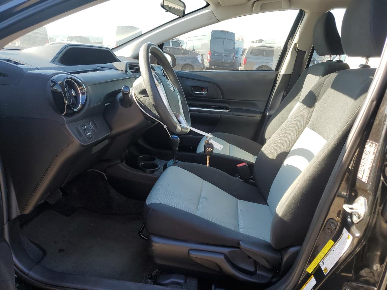 2015 Toyota Prius VIN JTDKDTB33F1094075 Copart auction photo, rear end / front end damage thumbnail 7