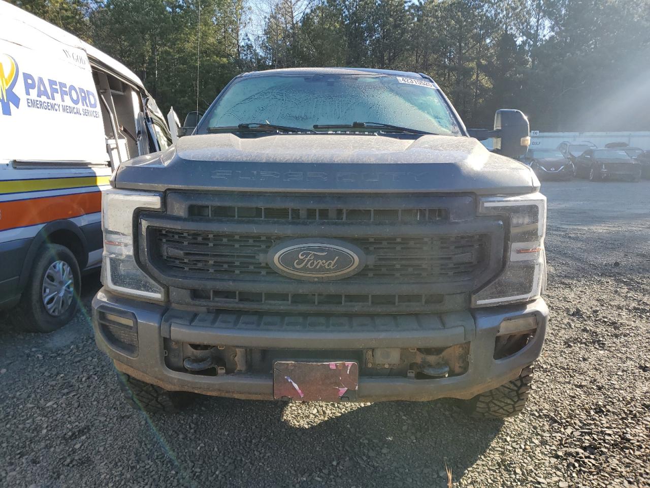 2021 Ford F250 VIN 1FT8W2BT2MEC85071 Copart auction photo, rear end / front end damage thumbnail 5