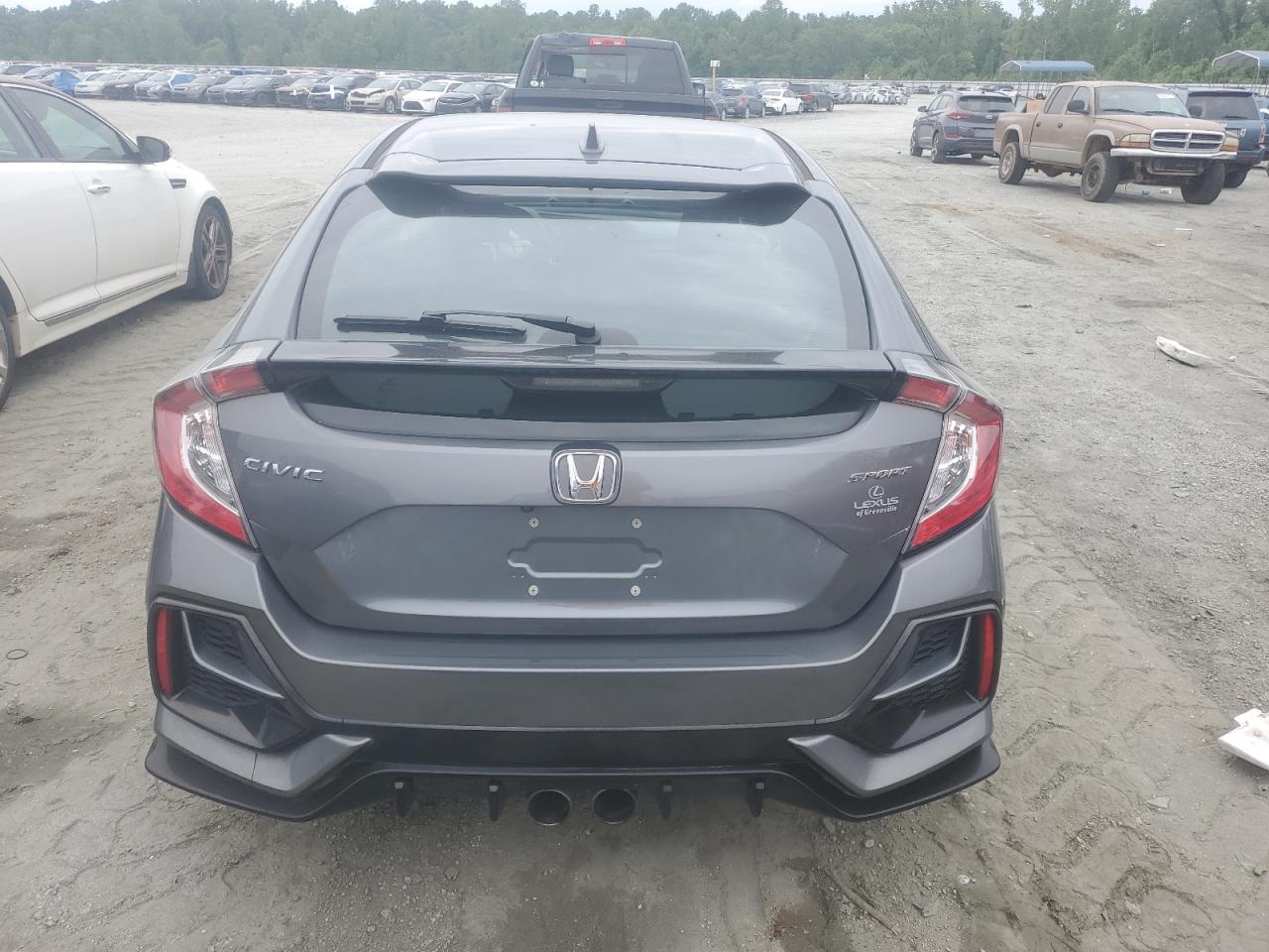 2020 Honda Civic VIN SHHFK7H43LU220452 Copart auction photo, minor dent/scratches damage thumbnail 6